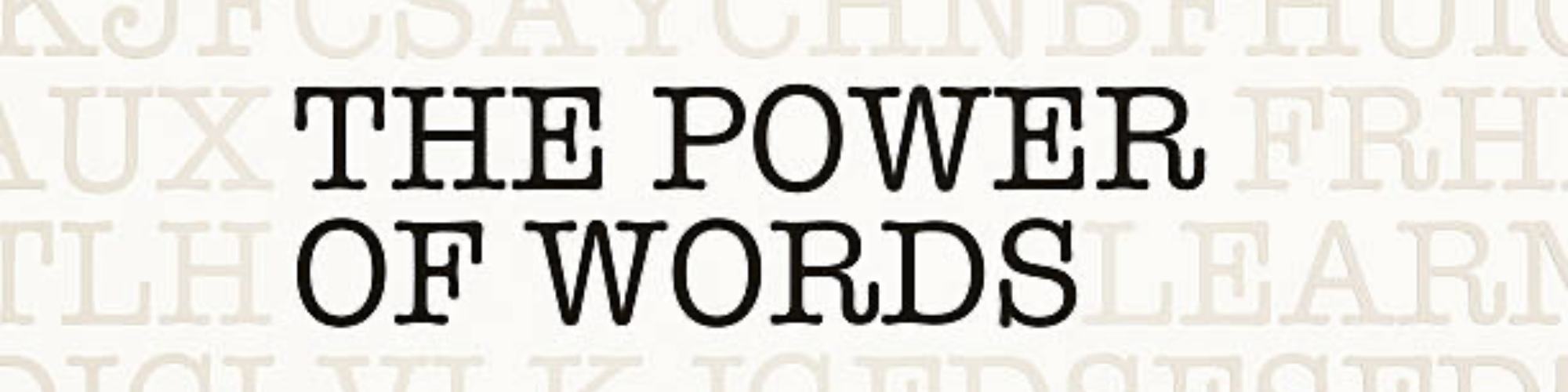 When Words Carry Weight